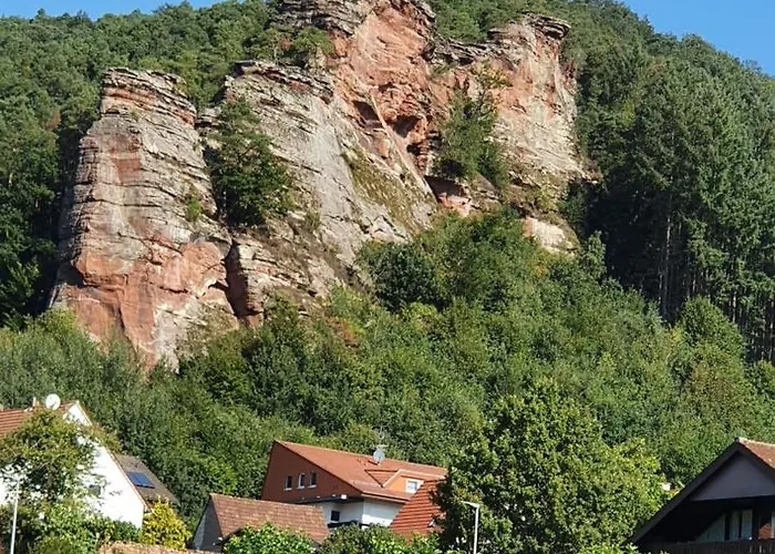 Korn Mitten Im Schoenen Pfaelzer Wald, Privat Haus Casa de Férias